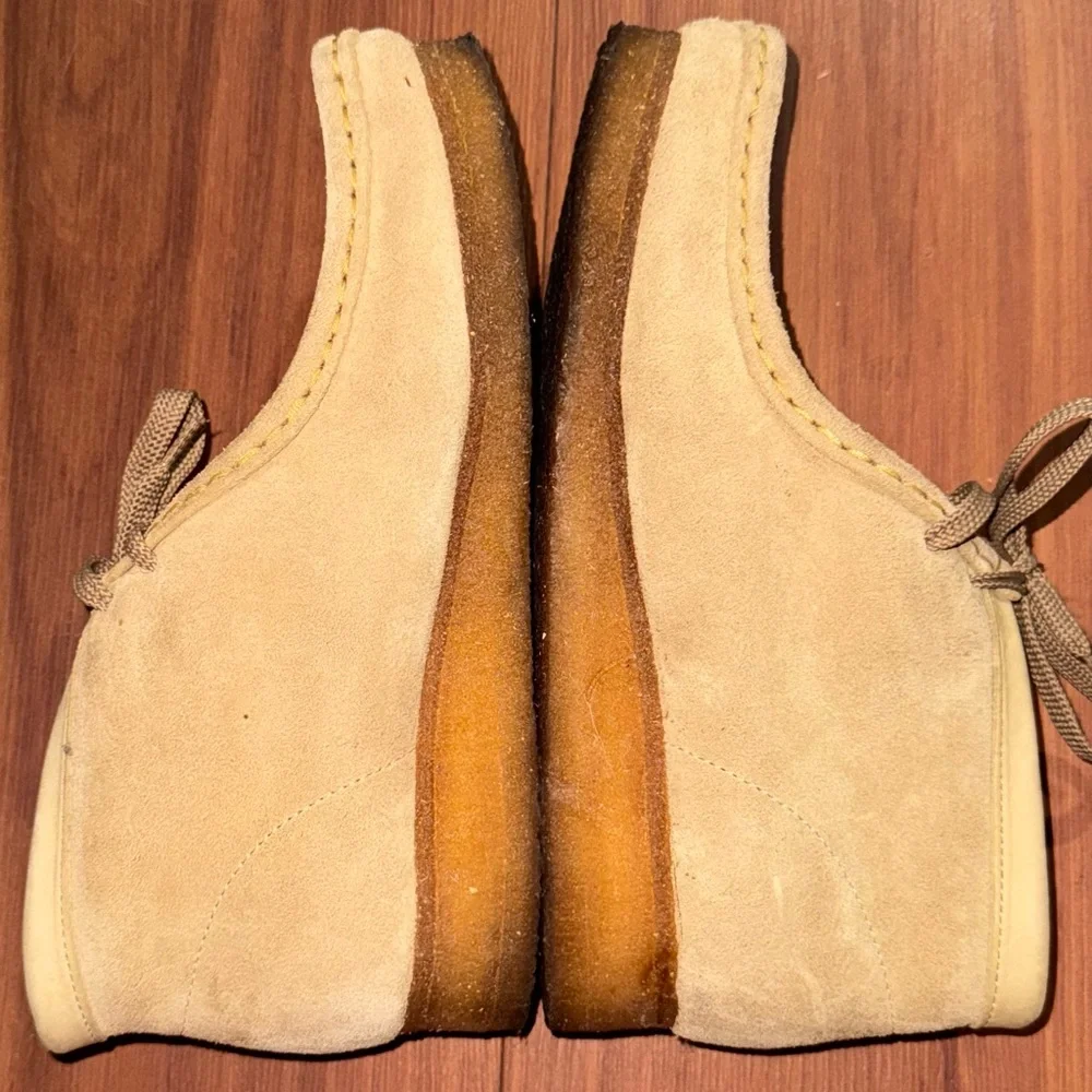 Clarks Original Wallabees Suede Moccasins - Picture 4 of 5